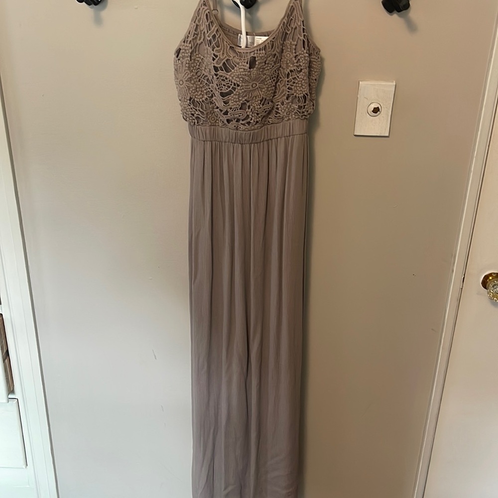 Time & Tru Strappy Maxi Dress